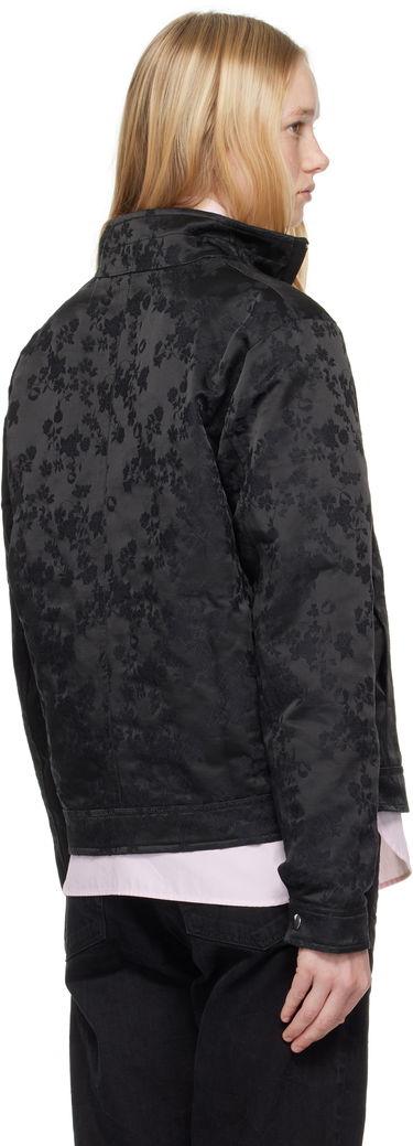 Jakke Coperni Coperni Jacquard Zip-Up Jacket Sort | COPOW39F2033, 2