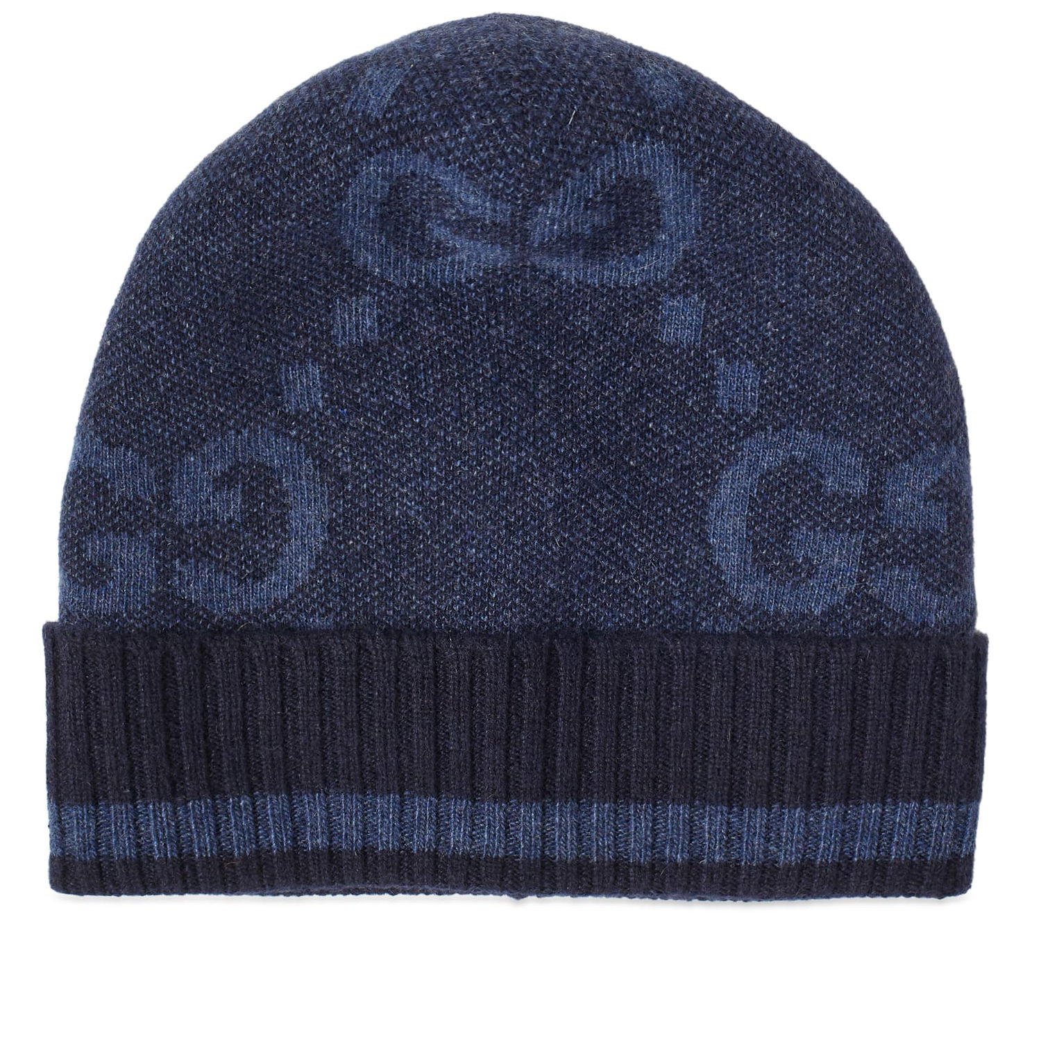 Beanie Gucci Cashmere Beanie Mørkeblå | 676827-4GABX-4469, 0