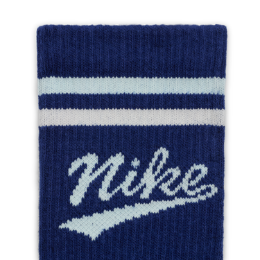Sokker Nike Everyday Plus Mid-Calf Socks (3 Pairs) Blå | HJ9336-902, 2
