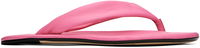 BY FAR Dasha Leather Thong Sandals