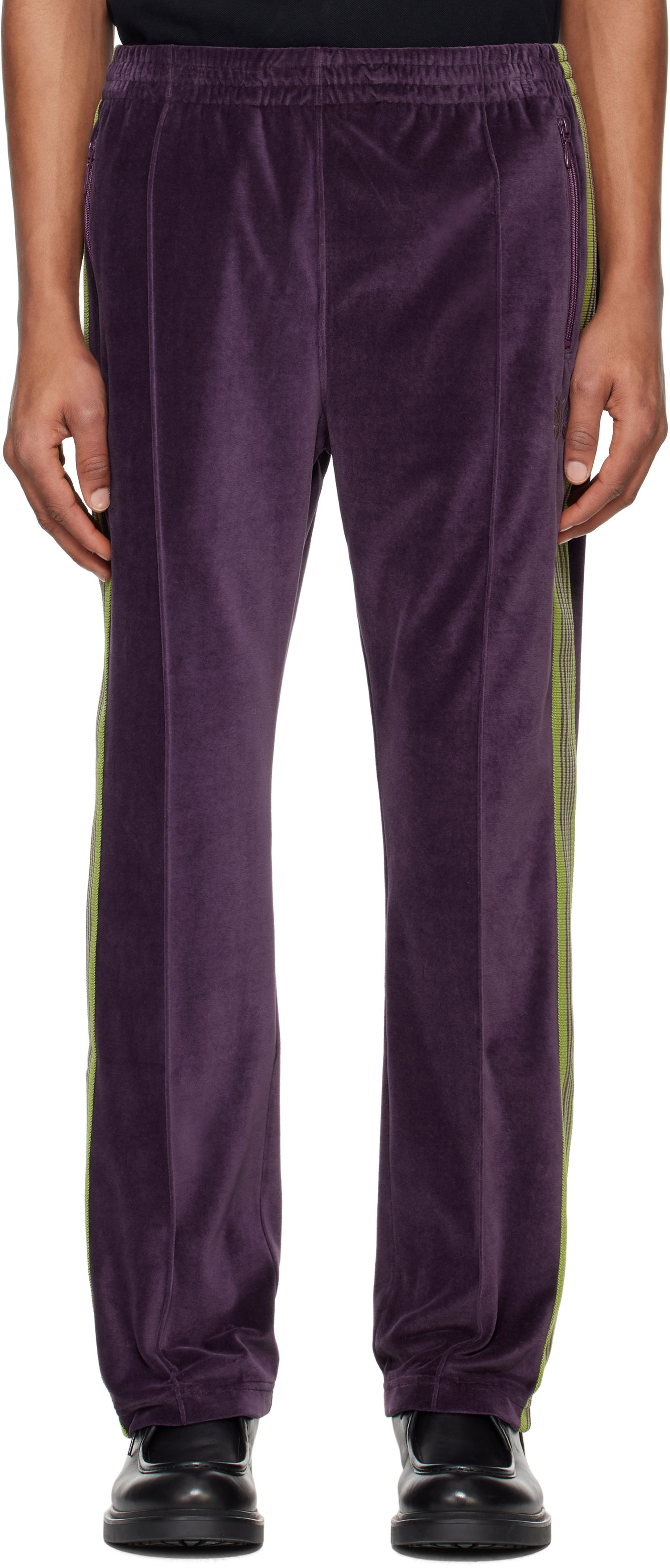 Joggingbukser Needles Needles Narrow Track Pants Lilla | QV321, 0