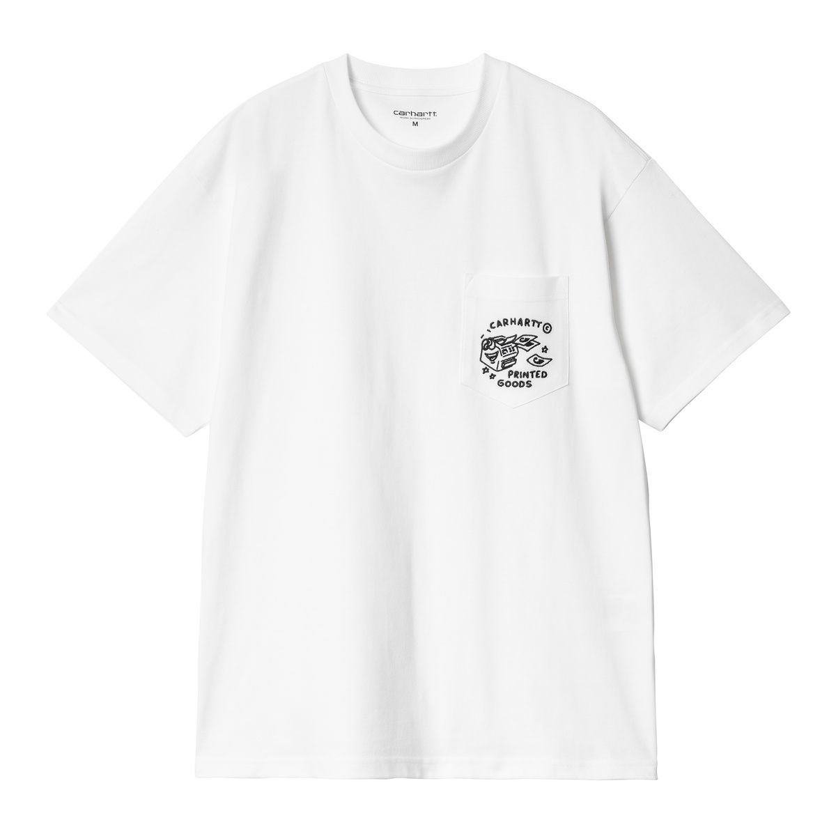 T-shirt Carhartt WIP Pocket Graphic T-Shirt Hvid | I034407_9, 0