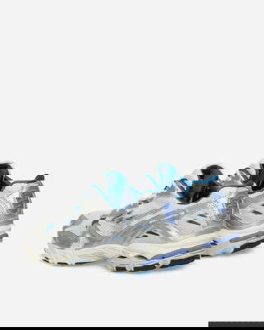 Sneakers og sko Mizuno Wave Rider 10 Arctic Ice / Snow White Hvid | D1GA2431-01, 4