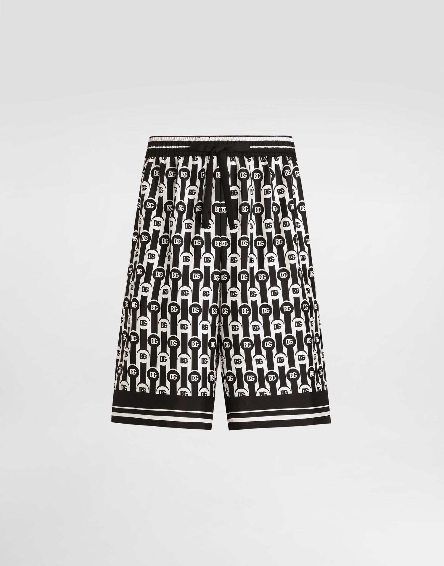 Shorts Dolce & Gabbana Dolce & Gabbana Silk Twill Bermuda Shorts Sort | GV37ATHI1ZXHA8ZN, 0