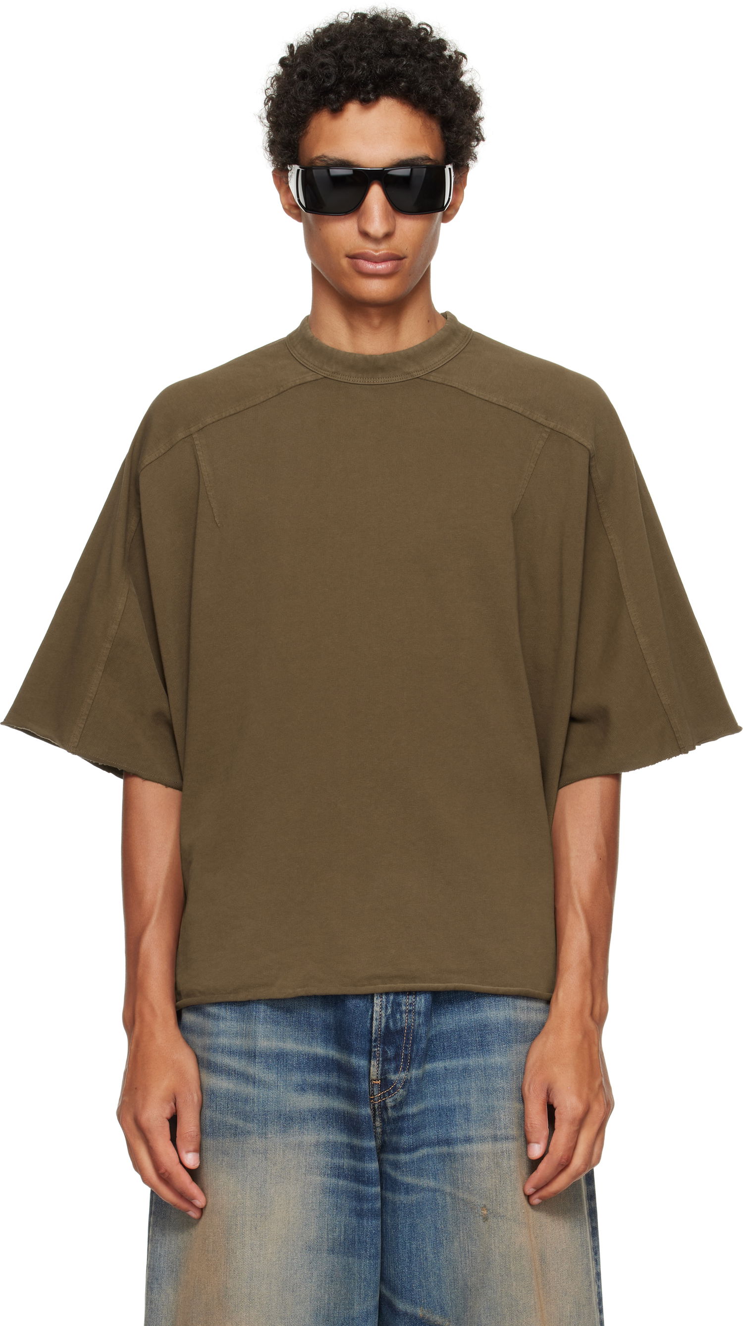 T-shirt Entire Studios Entire Studios Heavy Dart T-Shirt Grøn | ES2487BT, 0