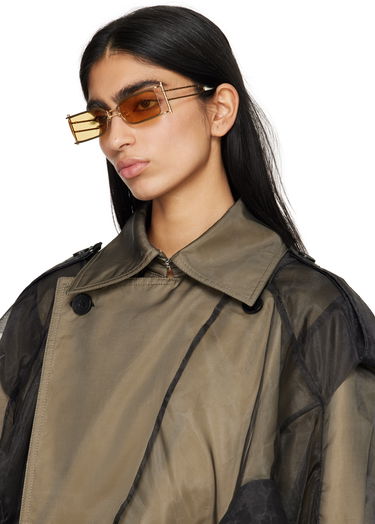 Solbriller Feng Chen Wang Feng Chen Wang Bamboo Sunglasses Metalisk | SSE-WS01-BRG, 3