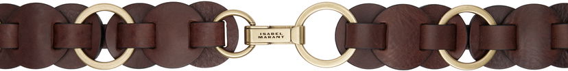 Bælter ISABEL MARANT Isabel Marant Lota Leather Belt Brun | CE344CFA-C2B04A