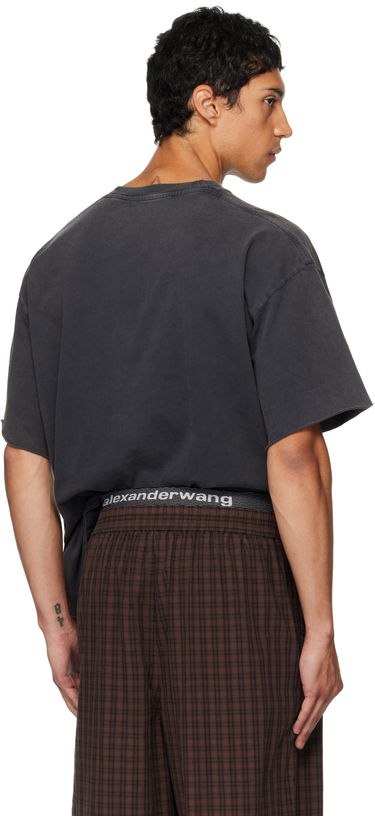 T-shirt Alexander Wang Alexander Wang Short Sleeve T-Shirt Sort | 6CC3251101, 2