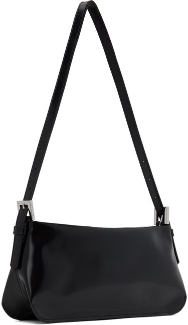 Skuldertaske BY FAR Shoulder Patent Leather Bag Sort | 22FWDULSBLWMED, 2