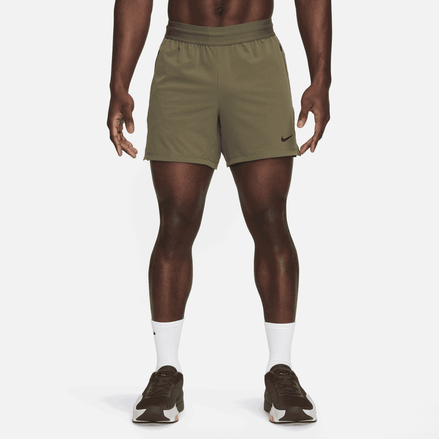 Shorts Nike 13cm fitness Flex Rep Brun | FN3002-222, 0