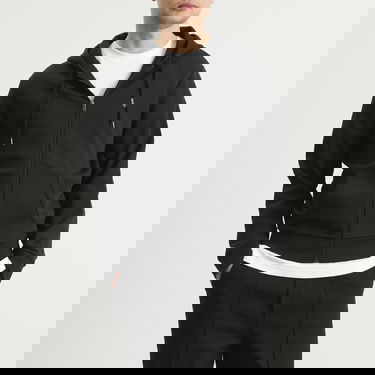 Sweatshirt Polo by Ralph Lauren Double Knit Tech Zip Hoodie Sort | 710888282-BLK, 2