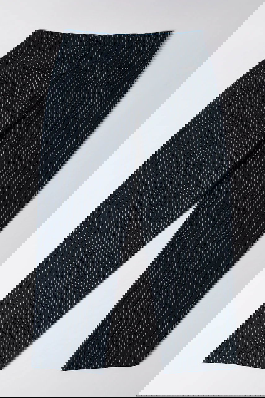 Bukser By Parra Meandering Pinstripe Chinos Mørkeblå | 54245, 1