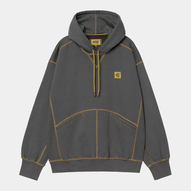 Sweatshirt Carhartt WIP Nicholas Daley Contrast Stitch Stone Washed Hoodie Grå | I035064_5, 0
