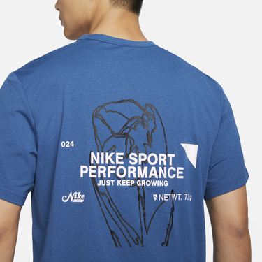 T-shirt Nike Hyverse Dri-FIT UV Blå | FN3279-476, 4
