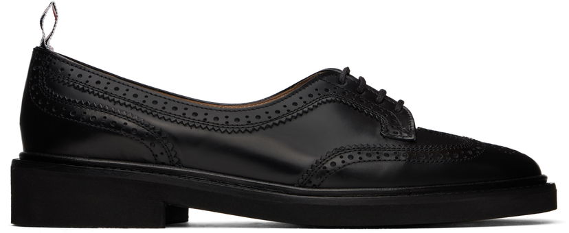 Skjorte Thom Browne Thom Browne Low Throat Wingtip Derbys Sort | FFC005C-L0043