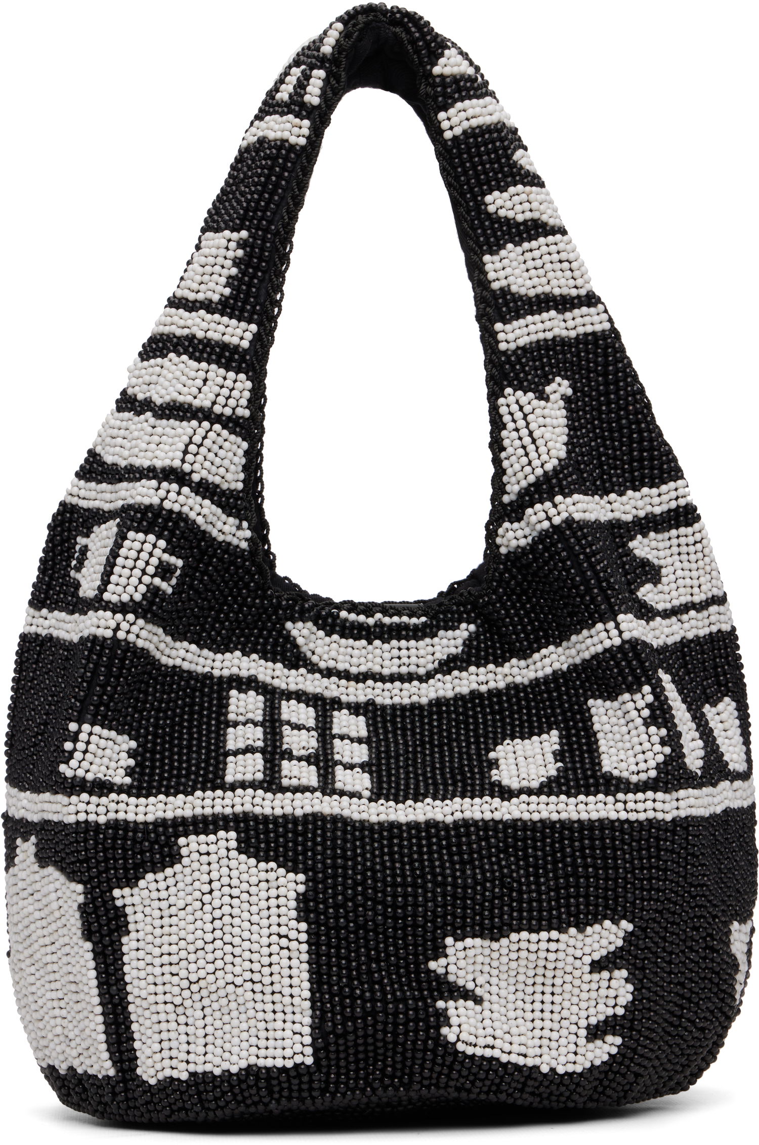 Mulepose JW Anderson JW Anderson Mini Beaded House Pattern Shopper Tote Flerfarvet | HB0744-FA0470, 0