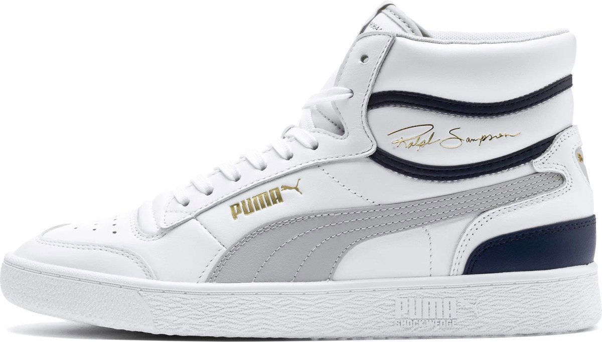 Sneakers og sko Puma Ralph Sampson Mid Hvid | 370847-04, 0