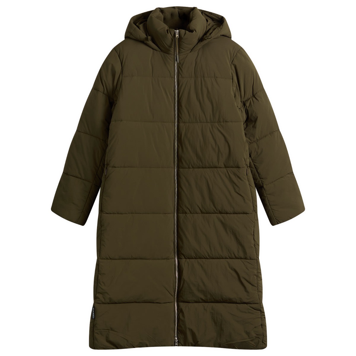 Puffer jakke CLOSED Longline Puffer Coat Grøn | C97378-69F-22-694, 1