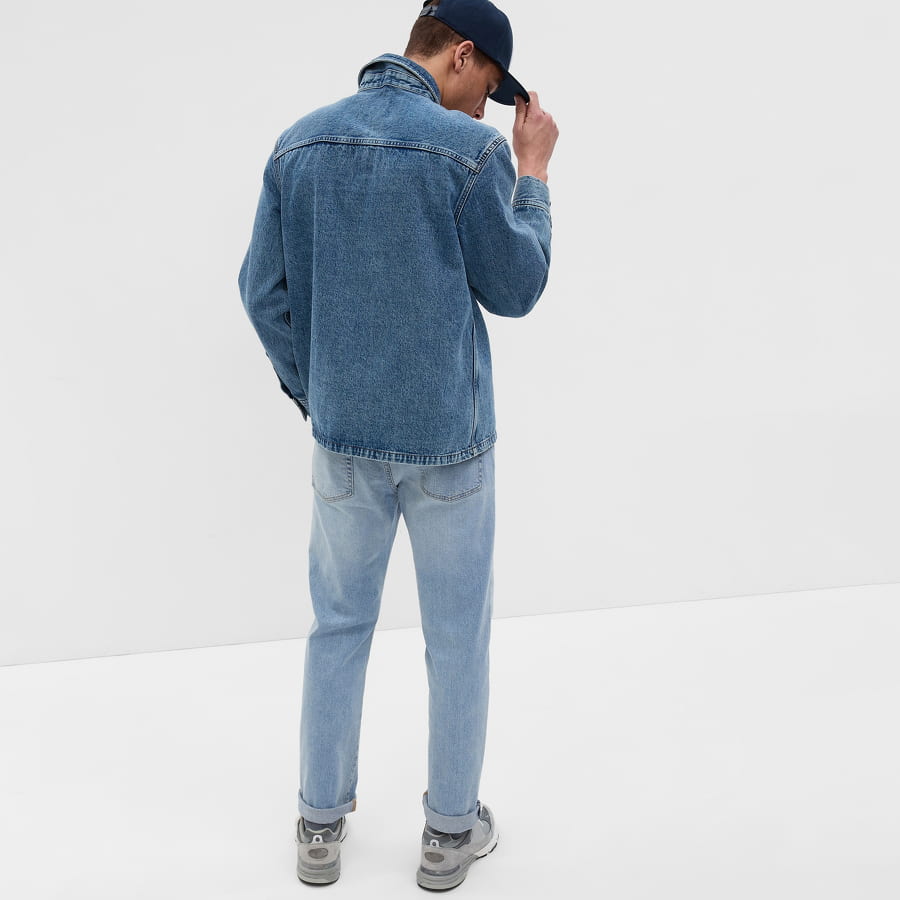 Jeans GAP Straight Jeans Blå | 598134-00, 1