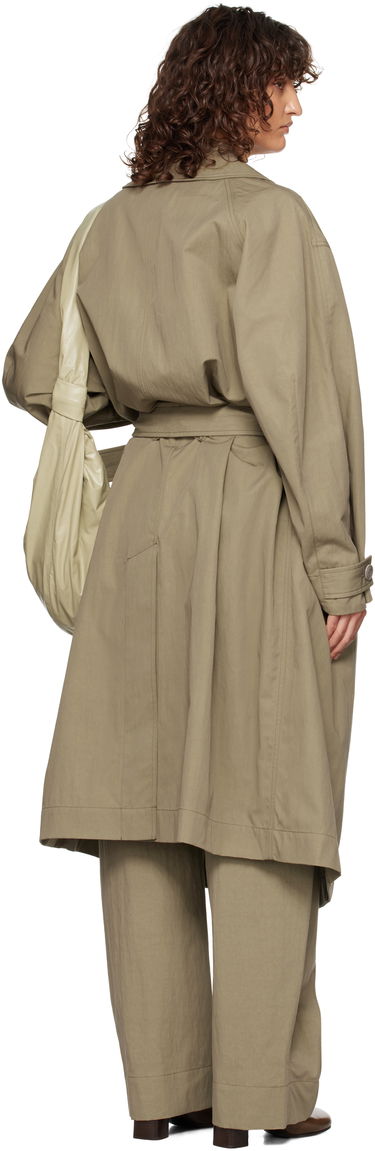 Trenchcoat LEMAIRE Lemaire Water-Repellent Trench Coat Grøn | CO1059 LF1228, 2