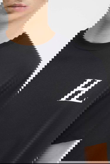 T-shirt Helmut Lang Helmut Lang Logo Print T-Shirt Sort | P04HM507, 3