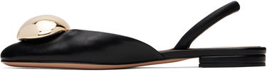 Skopleje Gianvito Rossi Gianvito Rossi Sphera Slingback Ballerina Flats Sort | G93035.05RIC.NXF, 2