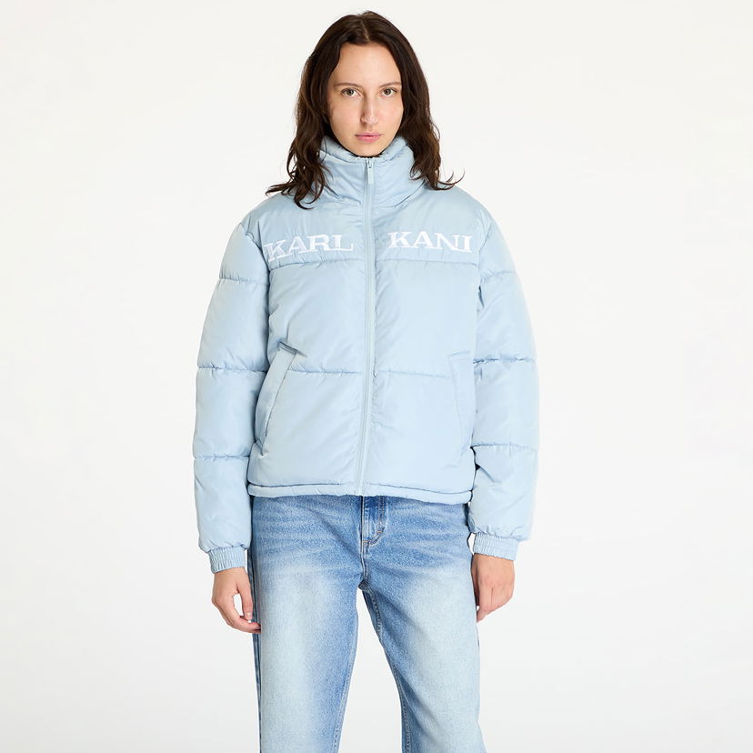 Puffer jakke Karl Kani Retro Essential Puffer Jacket Blå | 61760002