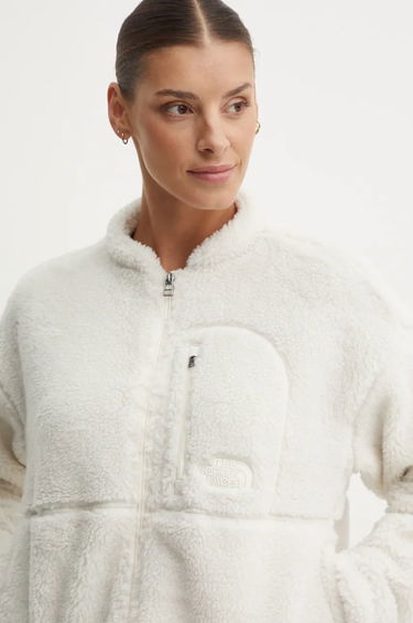 Jakke The North Face White Cropped Fleece Jacket Hvid | NF0A88ZBQLI1, 3