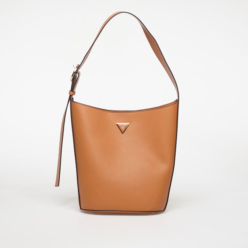 Håndtaske GUESS Meridian Ii Bucket Brun | HWBG6974040-COG
