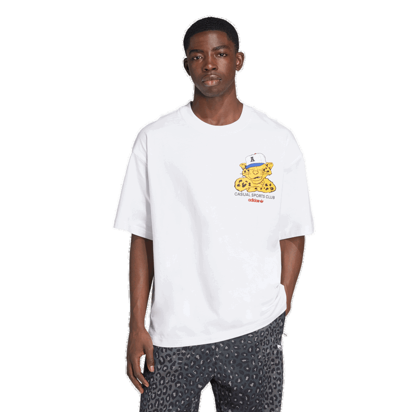 T-shirt adidas Originals Graphic OS SS T-Shirt Hvid | JW0158