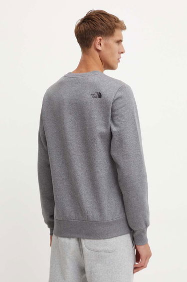 Sweatshirt The North Face Simple Dome Crew Sweatshirt Grå | NF0A89FBDYY1, 2