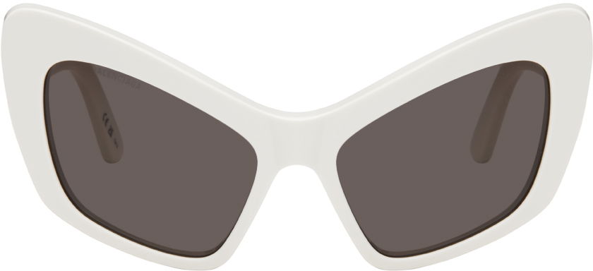 Solbriller Balenciaga Monaco Sunglasses Hvid | BB0293S-003, 0