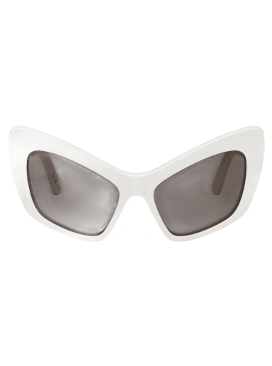 Solbriller Balenciaga Monaco Sunglasses Hvid | BB0293S-003