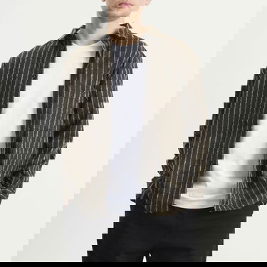 Skjorte A Kind of Guise A Kind of Guise Gusto Striped Shirt, Size Small Grøn | 107-14626-641, 2