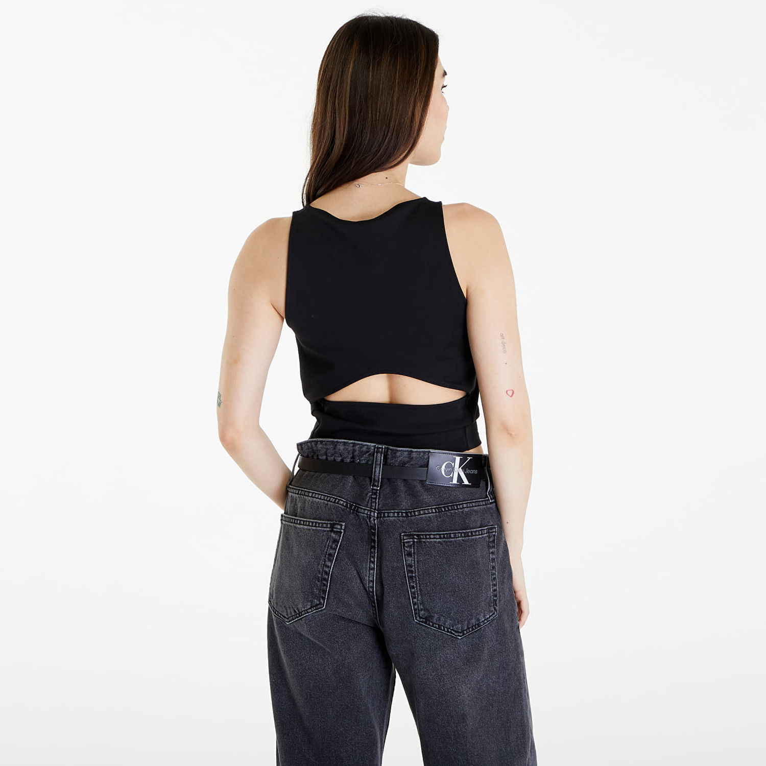 Tanktop CALVIN KLEIN Archival Milano Top Sort | J20J223107 BEH, 1