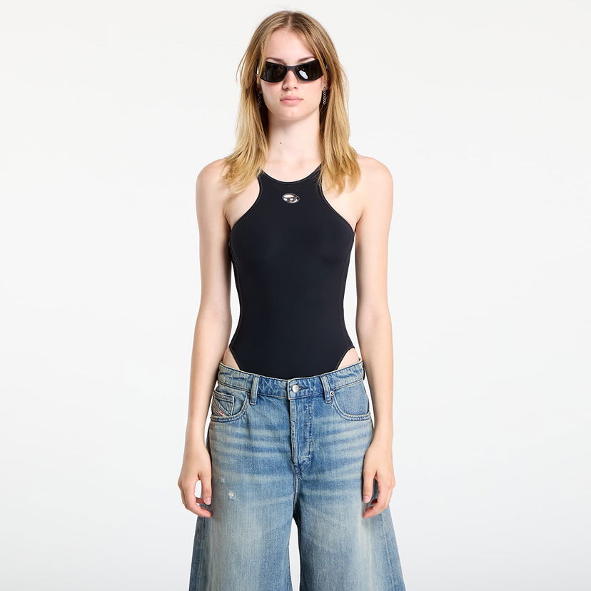 Krop Diesel Diesel Christie-Utlt Uw Bodysuit Sort | A19203_0PJBA 9XX
