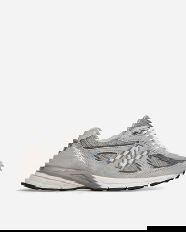 Sneakers og sko New Balance 990v4 Made in USA Grey Silver Grå | U990GR4, 2