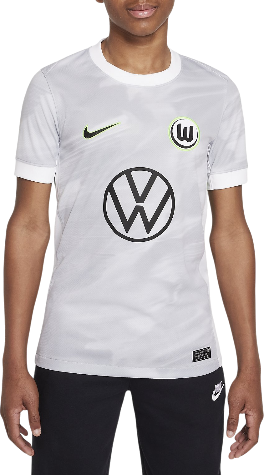 Jersey Nike Wolfsburg 2025/26 Stadium Home Kids' Soccer Jersey Hvid | hq0953-100, 0
