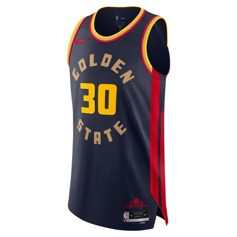 Jersey Nike Dri-FIT ADV Authentic Stephen Curry Warriors City Edition 2024/25 Jersey Blå | FQ4465-419