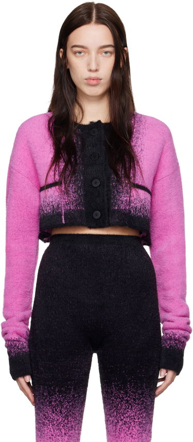 Sweater Ottolinger Ottolinger Boxy Knit Cardigan Lyserød | 1070601321, 0