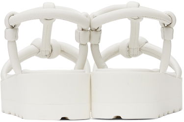 Sneakers og sko Gianvito Rossi Marine Flat Sandals Hvid | G32246.05GOM.NAP, 1
