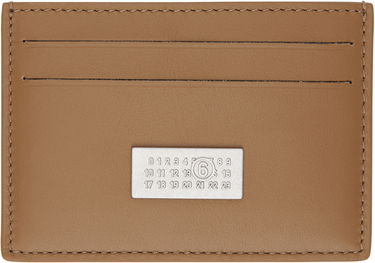 Tegnebog Maison Margiela MM6 Maison Margiela Leather Card Holder Brun | SA5UI0013 P7258, 0