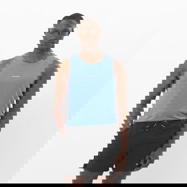Tanktop Salomon Shakeout Core Tank Top Blå | LC2425000, 0