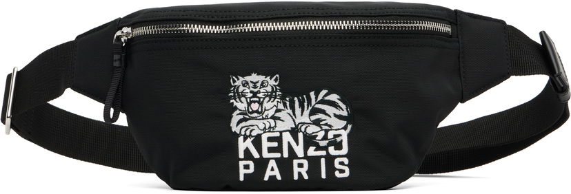 Taljetaske KENZO Kenzo 'Happy Tiger' Belt Bag Sort | FF65SA607F29