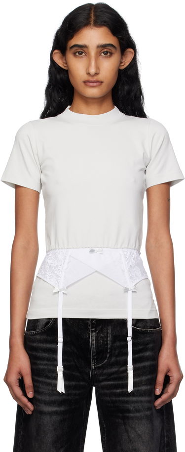 T-shirt Balenciaga Balenciaga Lingerie T-Shirt Hvid | 828869TNVB2, 0