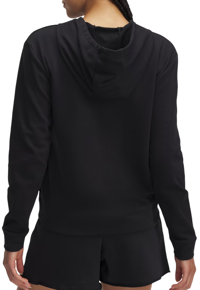 Sweatshirt Under Armour Under Armour Rival Terry Hoodie Sort | 6005511-001, 1