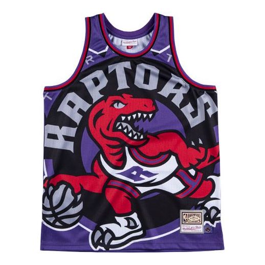 Tanktop Mitchell & Ness Mitchell & Ness Raptors Big Face Tank Lilla | MSTKBW19068-TRAPURP