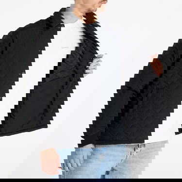 Jakke Urban Classics Quilted Overshirt Jacket Sort | TB7630-00007, 3