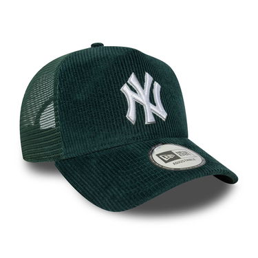 Kasket New Era MLB Seasonal Cord 9FORTY Trucker NY Yankees Grøn | 60691236, 2