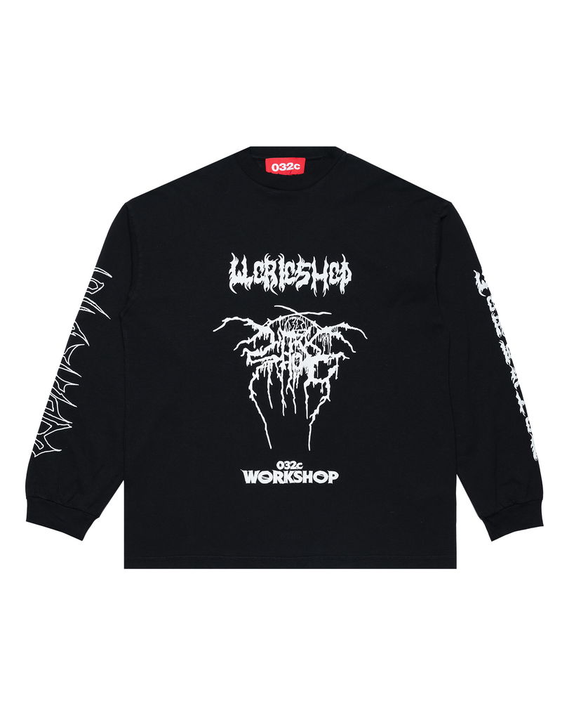 T-shirt 032C Workshop Longsleeve T-Shirt Sort | S25-URC-0251-050